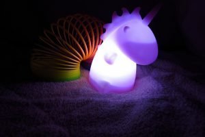 lampada unicorno