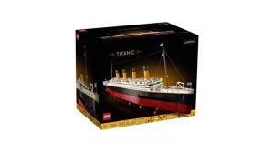 La nave di Titanic in LEGO